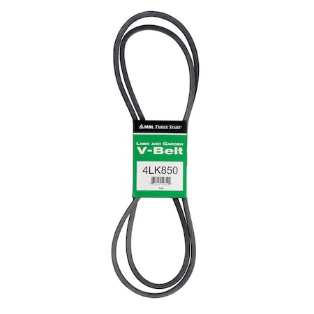 Mbl Mitsuboshi Super KB Standard V-Belt 0.5 in. W X 85 in. L For Riding Mowers 4LK850A